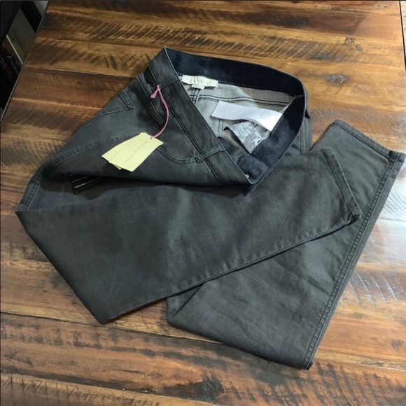 Stella McCartney Embellished Moto Skinny Jeans Black Designer Denim Size 30 NWT - Picture 8 of 14